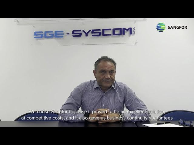 Customer Testimonial - SGE SYSCOM